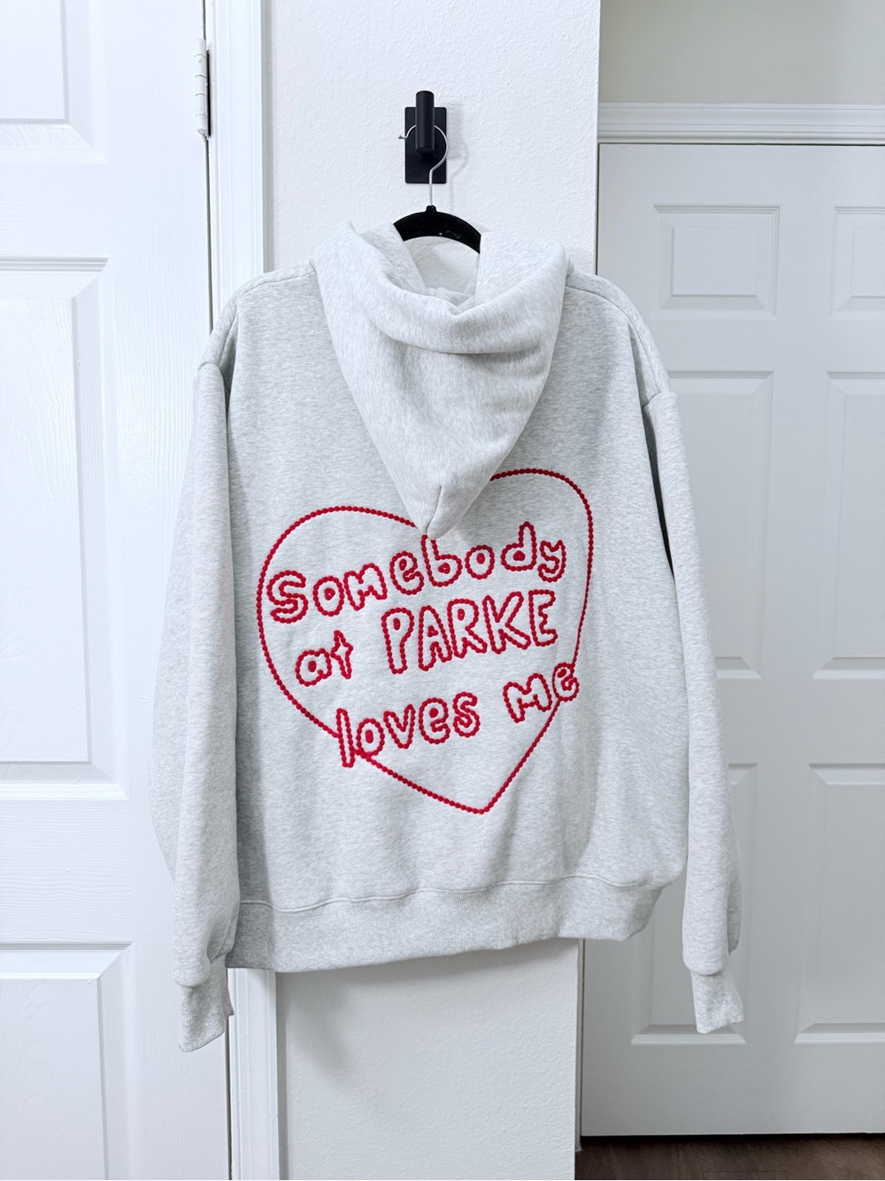 PARKE “Somebody at PARKE loves me” hoodie - Picture 5 of 5